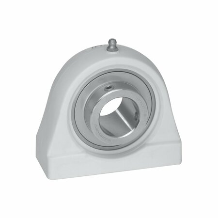 IPTCI Tap Base Pillow Block Ball Brg Unit, 1 in Bore, Thermoplastic Hsg, SS Insert, Set Screw, Non-Relube SUCTPA205-16N